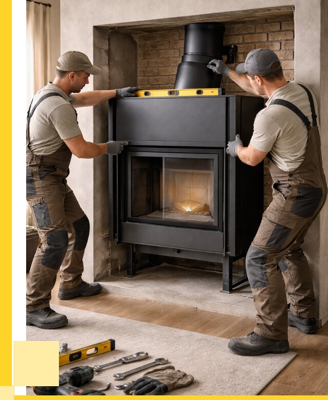 Установка каминных топок в Абакане под ключ от 18387 р. | ЭриданБкн