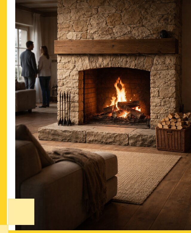 Открытые камины под ключ в Абакане от 153225 р. ЭриданБкн