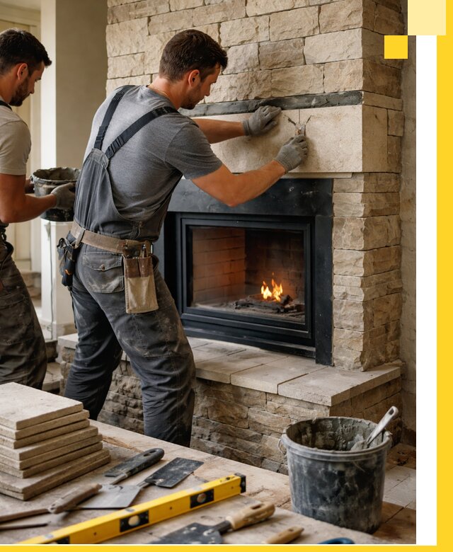 Проектирование и установка открытых каминов в Абакане