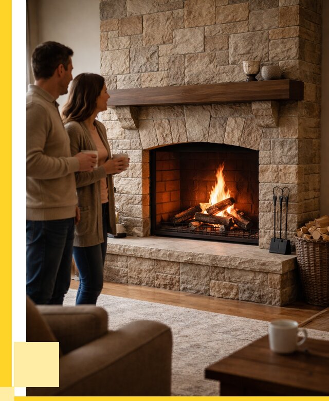 Каменные камины на заказ в Абакане от 183870 р. | ЭриданБкн