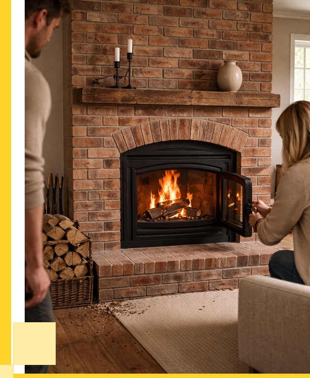 Кирпичные камины под ключ в Абакане от 153225 р. | ЭриданБкн