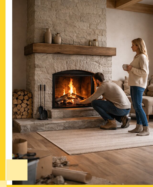 Камины для загородного дома в Абакане от 357525 р., ЭриданБкн