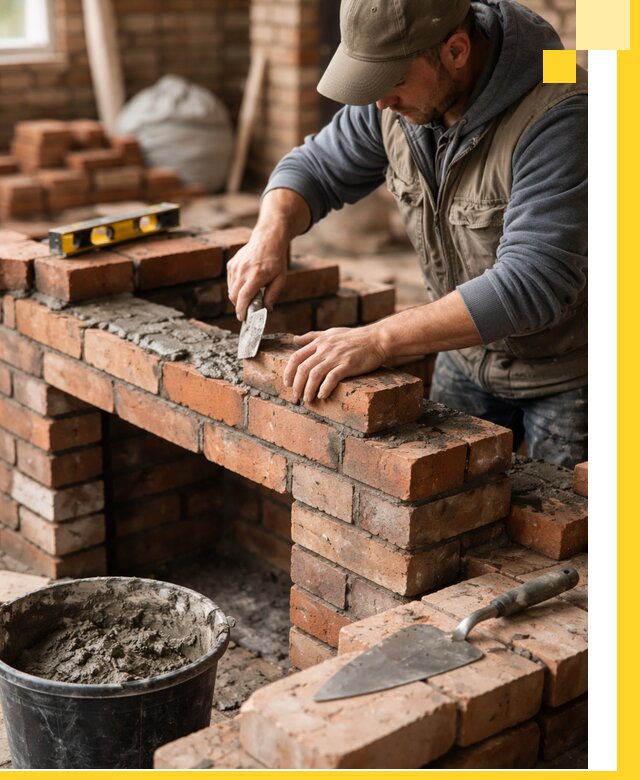 Кладка каминов под ключ в Абакане профессиональная отделка и монтаж