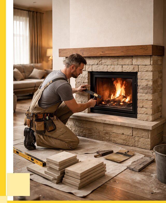 Строительство каминов в Абакане от 153225 р., ЭриданБкн - под ключ