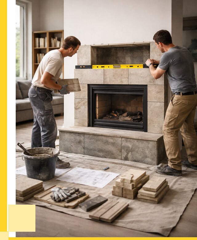 Монтаж каминов и установка в Абакане от 45968 р. | ЭриданБкн