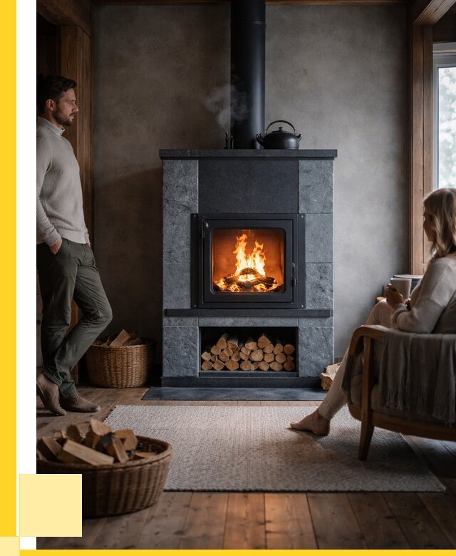 Каминопечи из кирпича в Абакане под ключ от 122580 р., ЭриданБкн