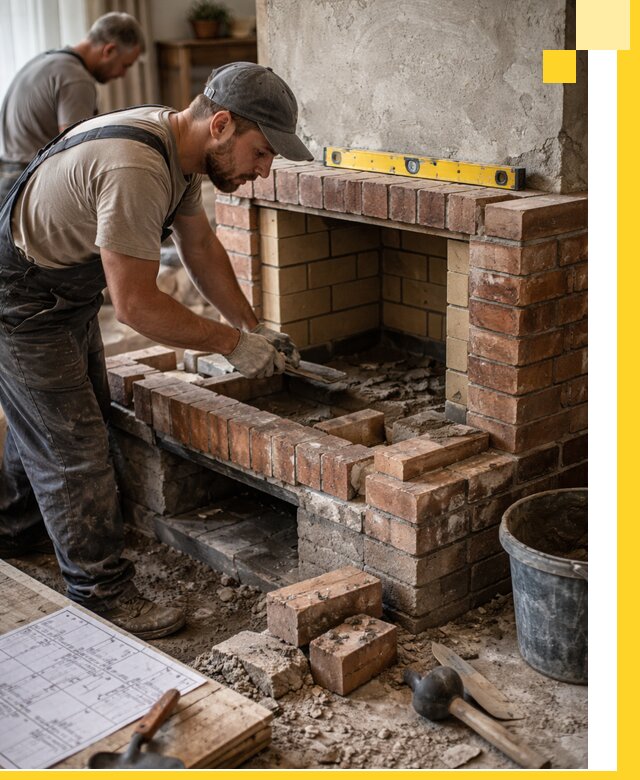 Изготовление и установка каминопечей под ключ в Абакане