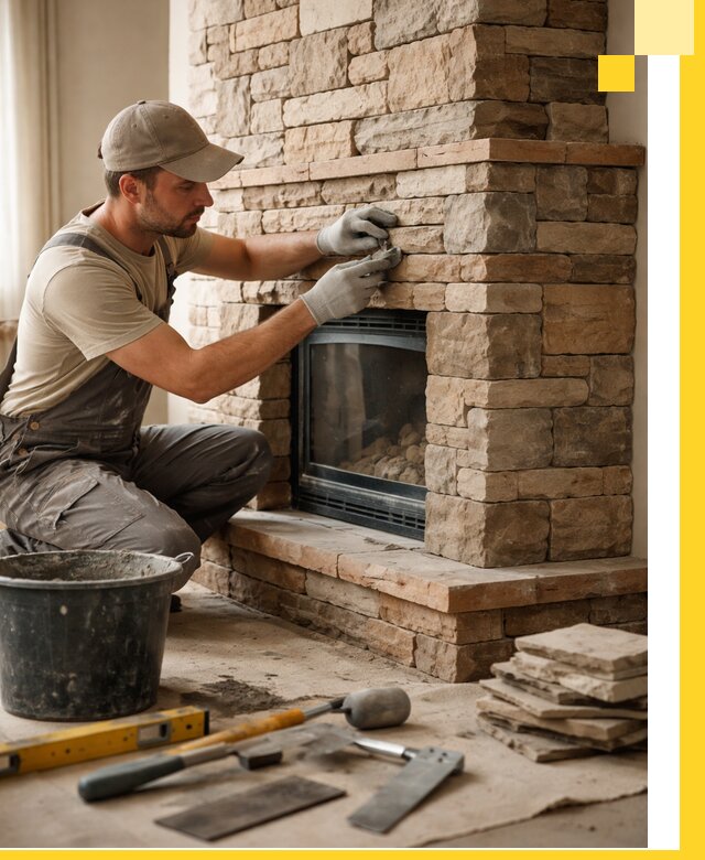 Проектирование и установка печей-каминов под ключ в Абакане