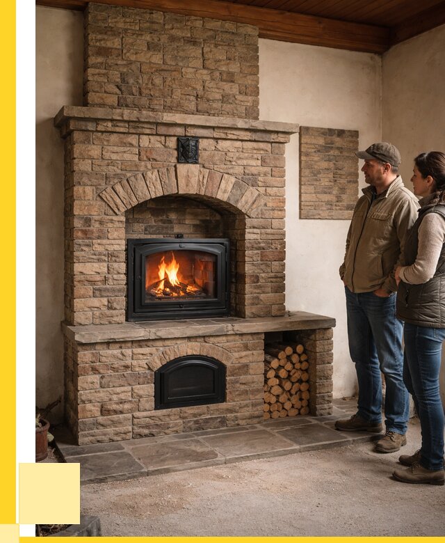 Кирпичная печь под ключ в Абакане от 153225 р. | ЭриданБкн