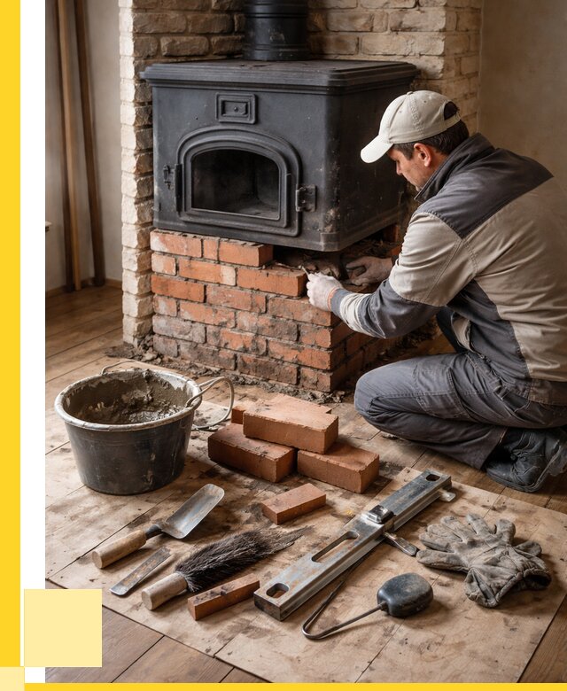 Ремонт печей в Абакане от 12258 р., услуги печника ЭриданБкн