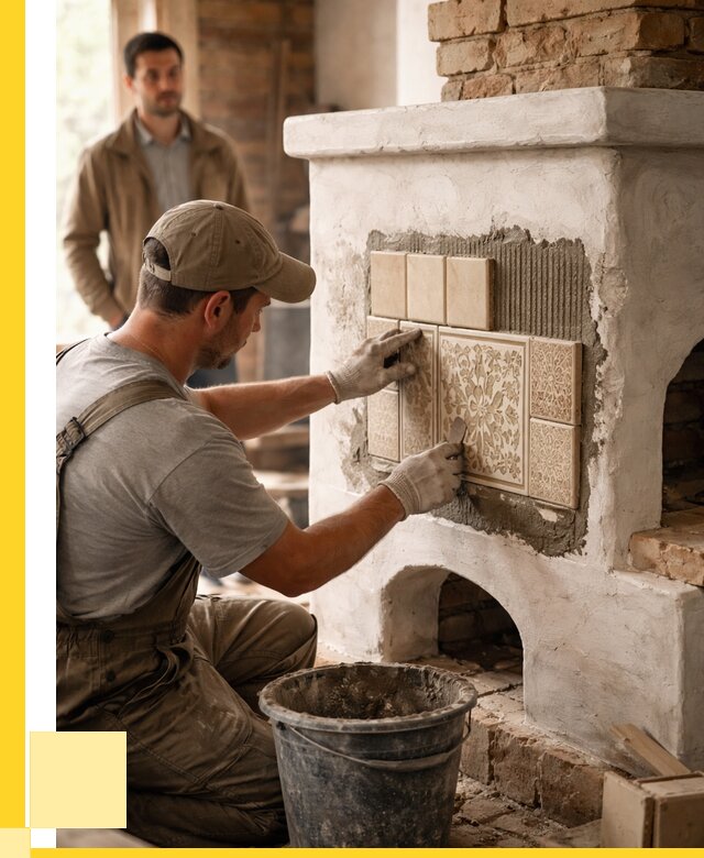 Отделка печей и банных печей в Абакане от 35753 р. | ЭриданБкн