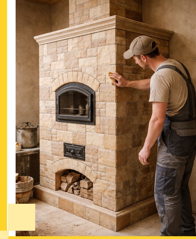 Облицовка печей в Абакане от 4597 р. под ключ | ЭриданБкн