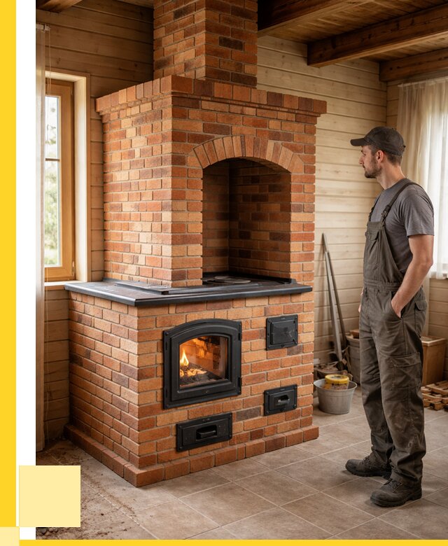 Кирпичные печи в Абакане: купить от 153225 р. | ЭриданБкн