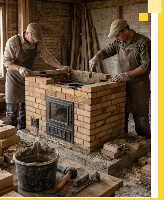 Изготовление и установка варочных печей под ключ в Абакане