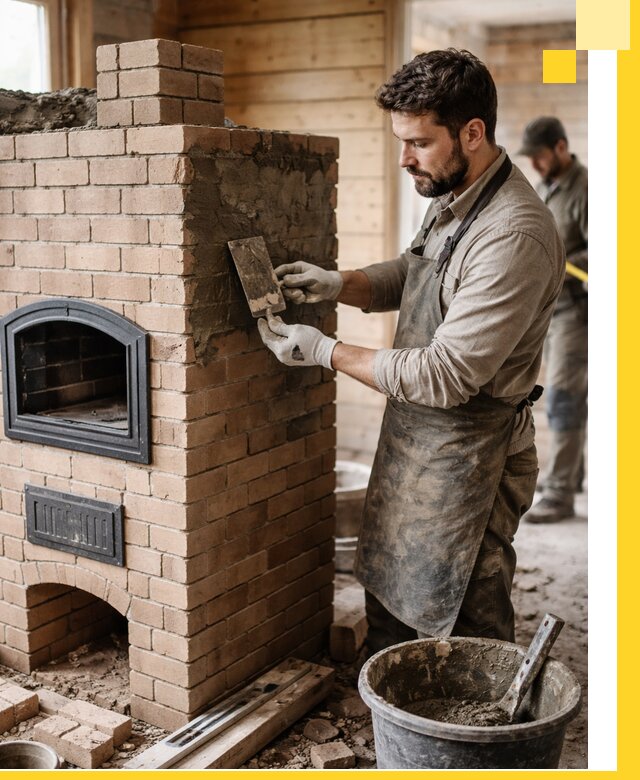 Изготовление и установка печей-шведок под ключ в Абакане