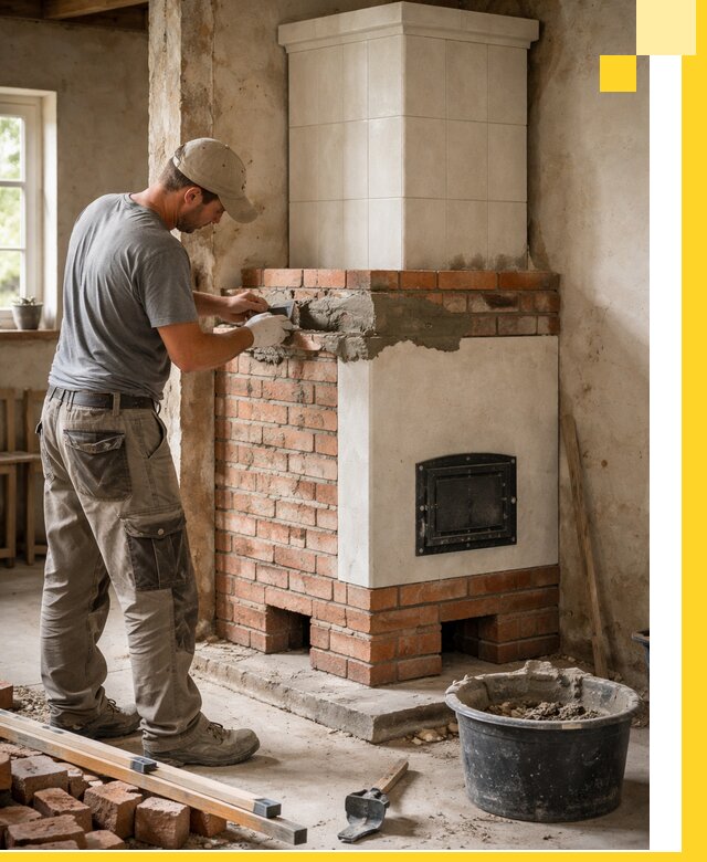 Изготовление и установка печей-голландок под ключ в Абакане