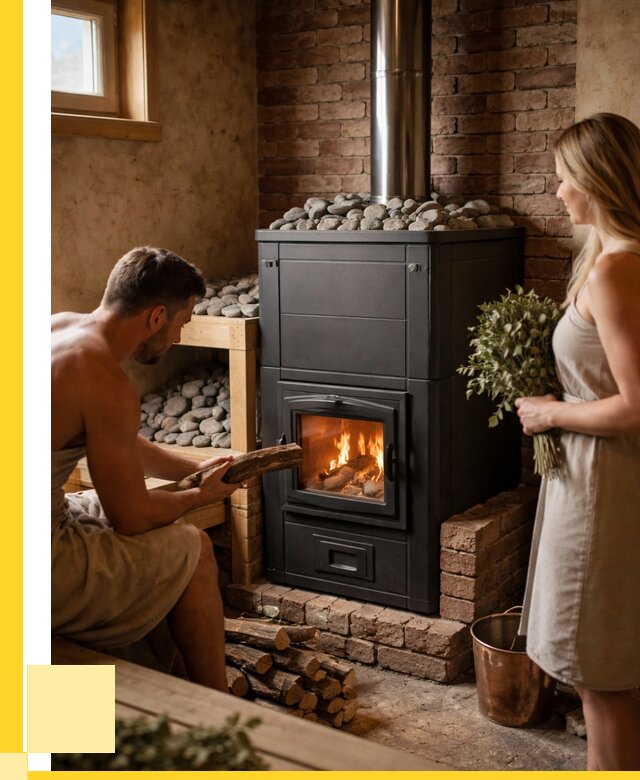 Кирпичная печь для бани на заказ в Абакане от 56183 р. | ЭриданБкн