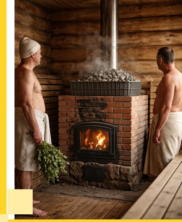 Печи для парной в Абакане под ключ от 66398 р. - ЭриданБкн