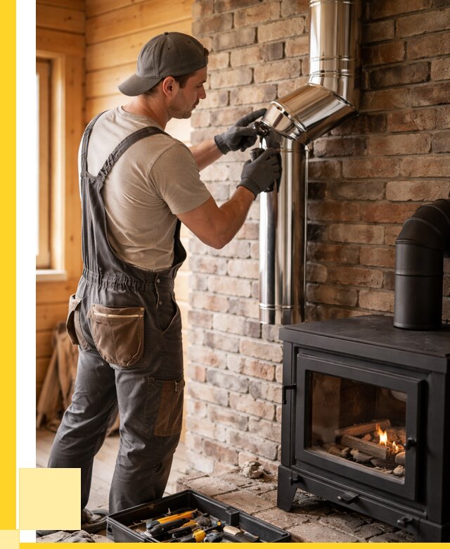 Монтаж дымоходов для печей в Абакане от 7661 р. | ЭриданБкн