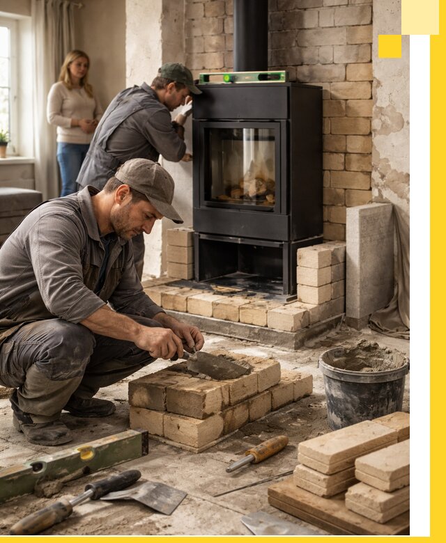 Печи и камины под ключ: проект, установка в Абакане