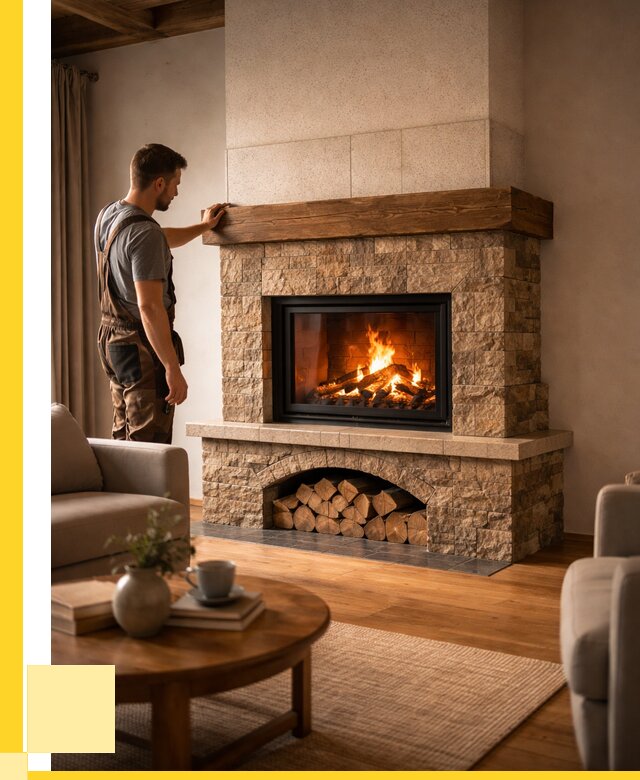 Печи камины для дома под ключ в Абакане от 56183 р. | ЭриданБкн