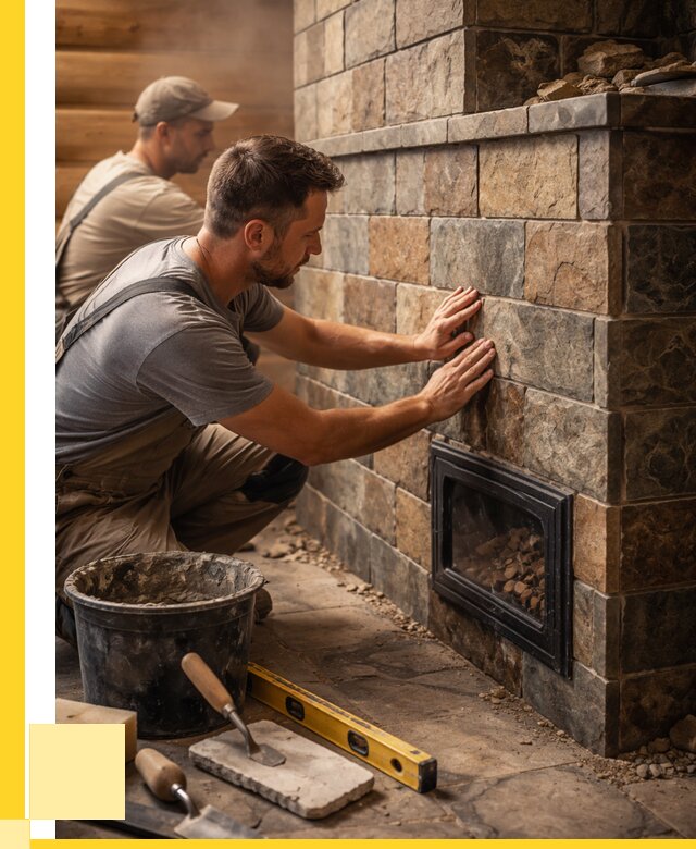 Облицовка банных печей в Абакане под ключ от 12258 р. | ЭриданБкн