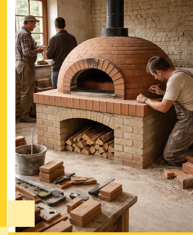 Помпейская печь дровяная для пиццы в Абакане | ЭриданБкн от 204300 р.