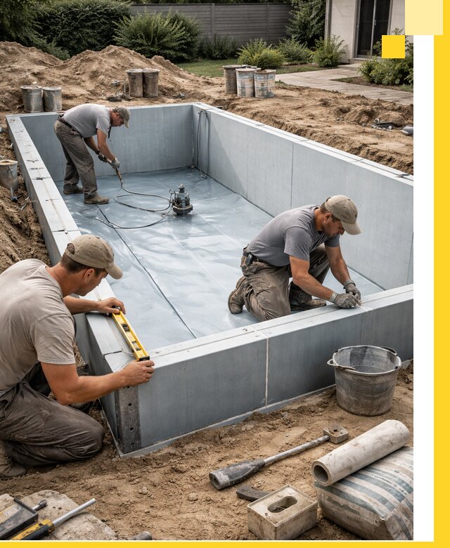 Профессиональный монтаж бассейнов под ключ в Абакане с гарантией