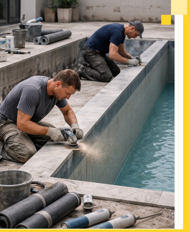 Профессиональный ремонт бассейнов под ключ в Абакане