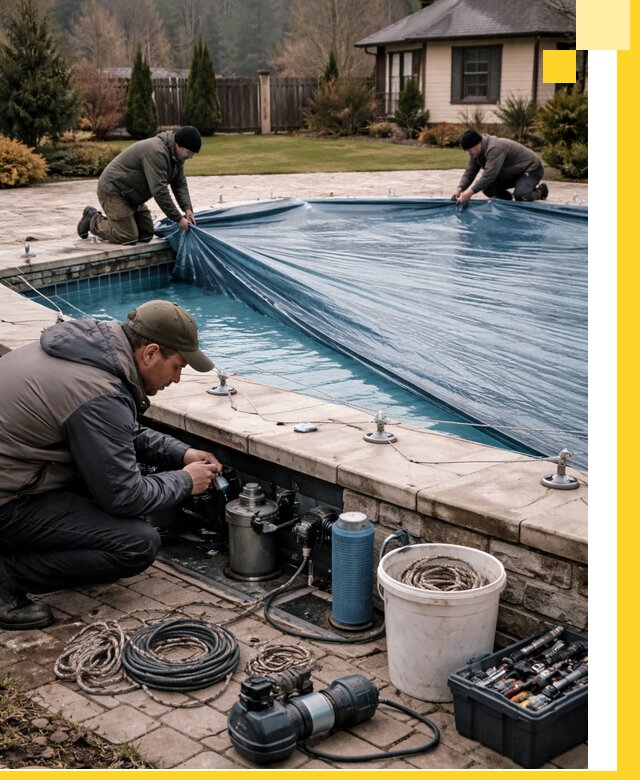 Консервация бассейнов в Абакане: подготовка к длительному хранению