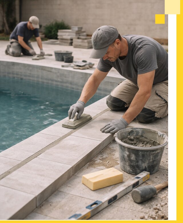 Отделка бассейнов в Абакане: декоративная отделка и гидроизоляция