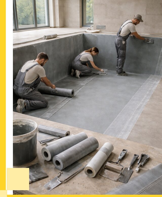 Гидроизоляция бассейнов в Абакане от 2043 р., ЭриданБкн