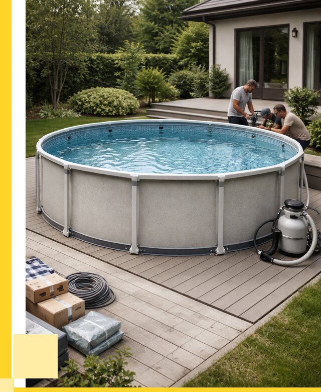 Купить каркасные бассейны в Абакане от 45968 р. | ЭриданБкн