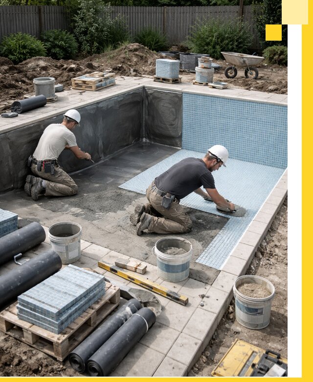 Проектирование и строительство стационарных бассейнов в Абакане