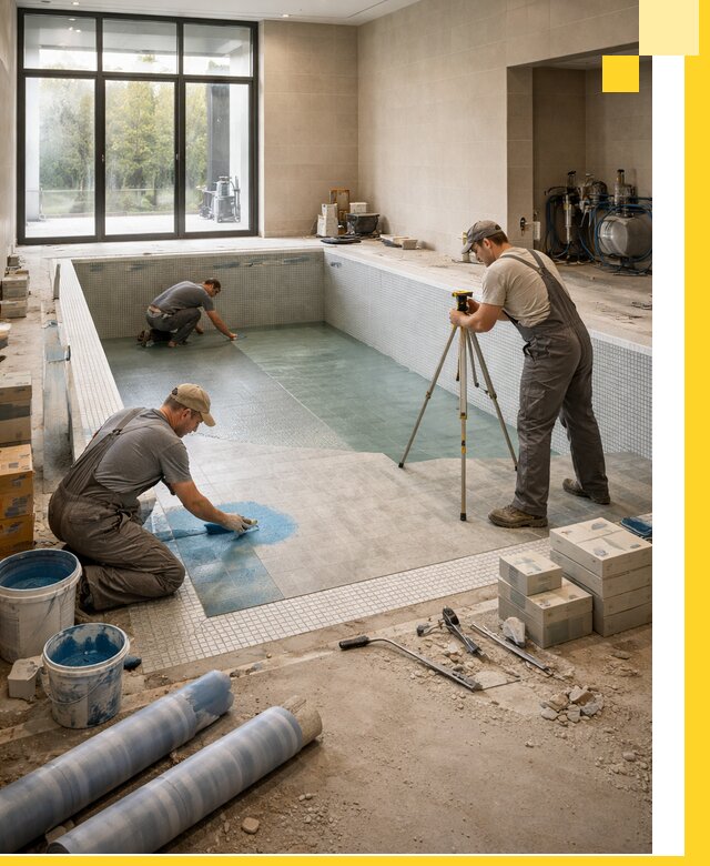 Проект и строительство закрытых бассейнов в Абакане под ключ