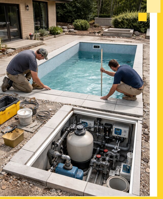 Строительство качественных домашних бассейнов под ключ в Абакане