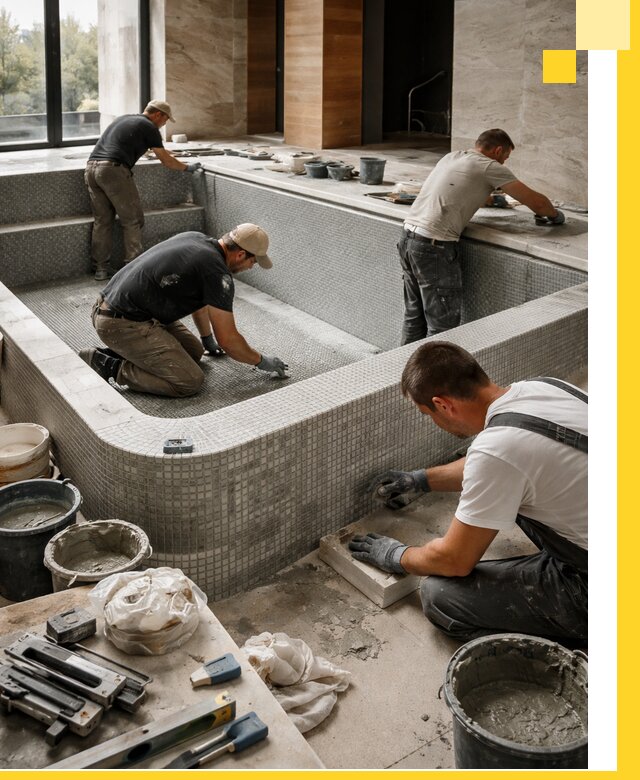 Строительство и установка СПА бассейнов под ключ в Абакане