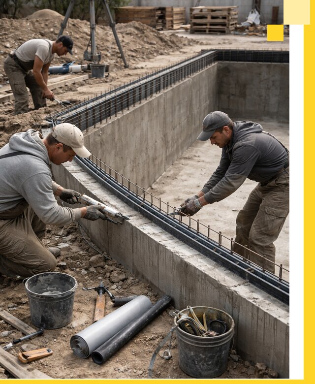 Качественный монтаж чаши бассейна в Абакане под ключ с гарантией