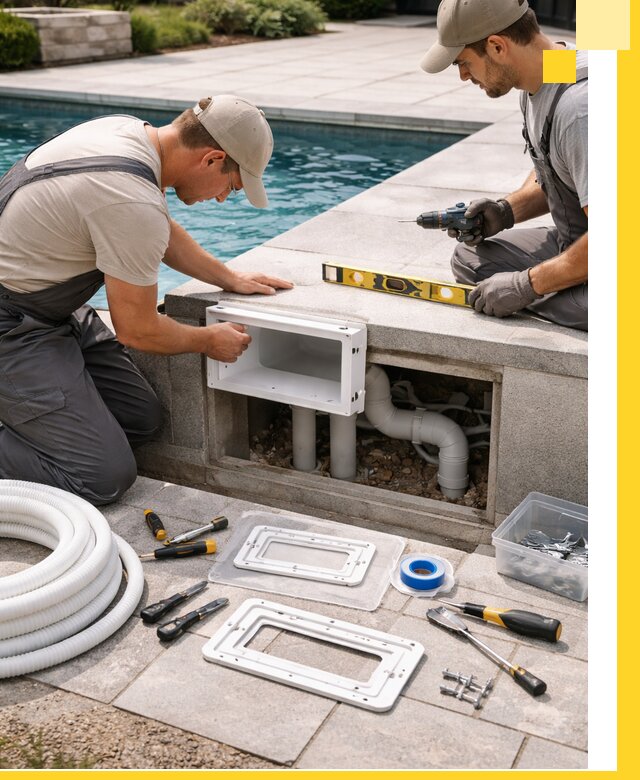 Поставка и установка скиммеров для бассейнов в Абакане