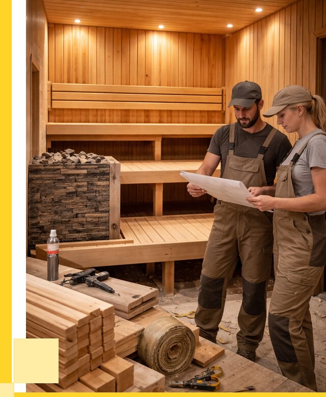 Строительство саун в Абакане под ключ от 255375 р., ЭриданБкн