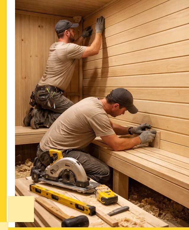 Обшивка саун вагонкой в Абакане от 2554 р. | ЭриданБкн