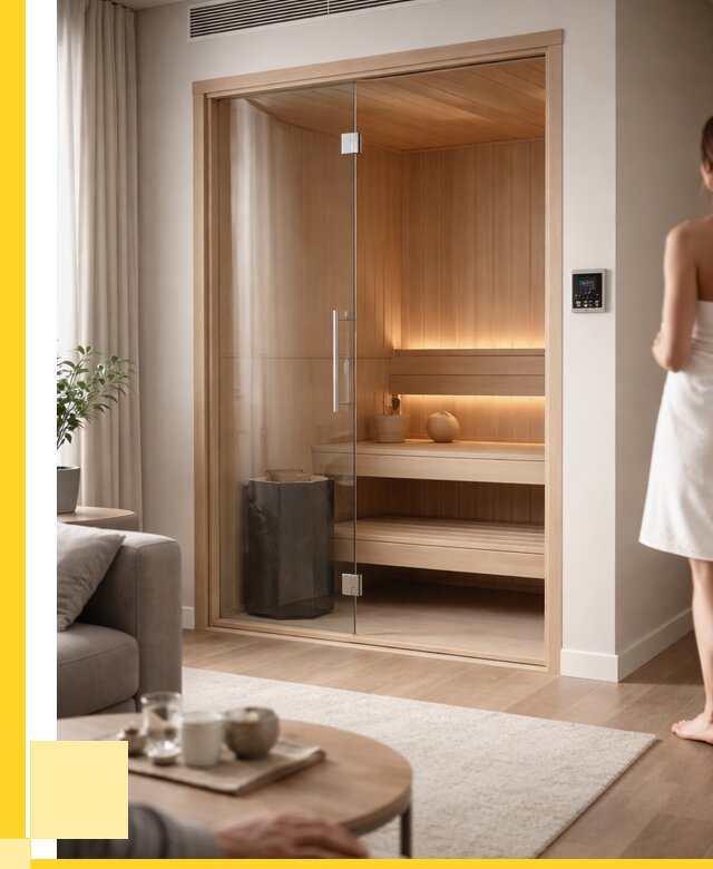 Сауна в квартире под ключ в Абакане от 122580 р. ЭриданБкн