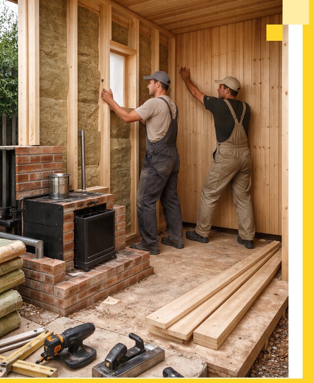 Строительство и установка дачных саун под ключ в Абакане