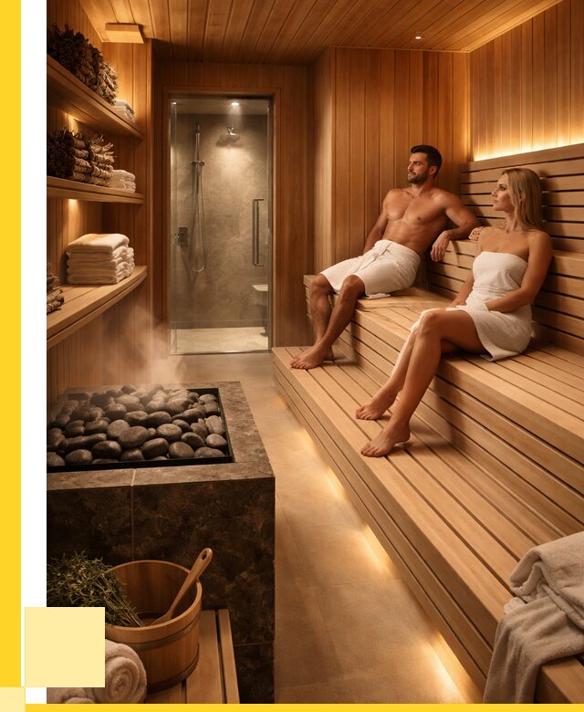 Интерьеры саун под ключ в Абакане от 183870 р. | ЭриданБкн