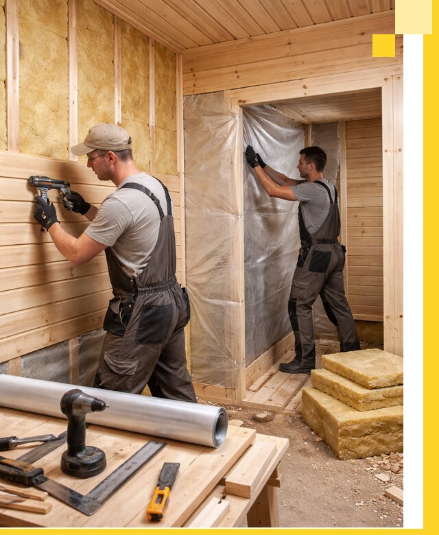 Бани под ключ в Абакане с проектом и полным монтажом