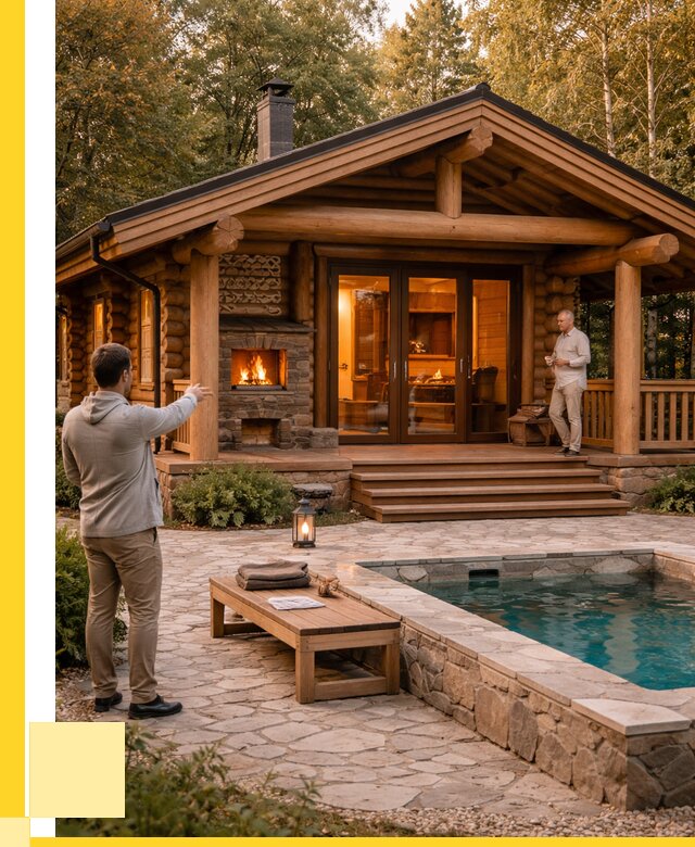 Проекты бань и хамам в Абакане от 25538 р. | ЭриданБкн