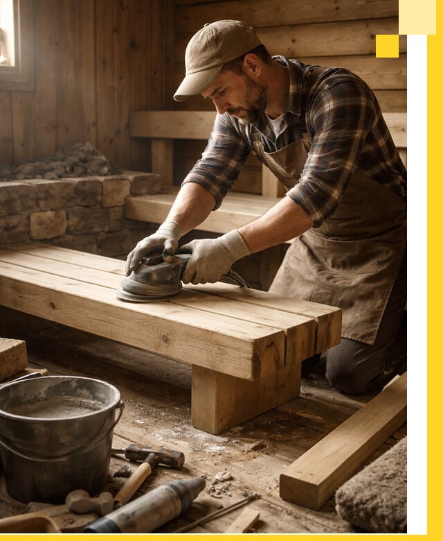 Ремонт бань под ключ в Абакане с гарантией качества и сроков