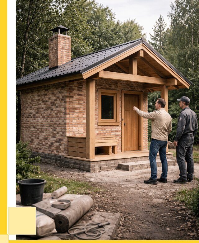 Кирпичные бани и печи в Абакане от 357525 р. | ЭриданБкн