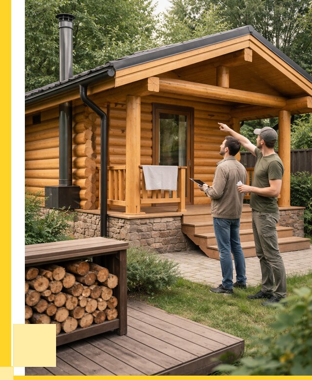 Бани для дачи под ключ в Абакане от 255375 р. | ЭриданБкн