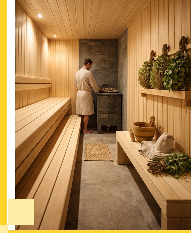 Отделка парной под ключ в Абакане от 357525 р. | ЭриданБкн